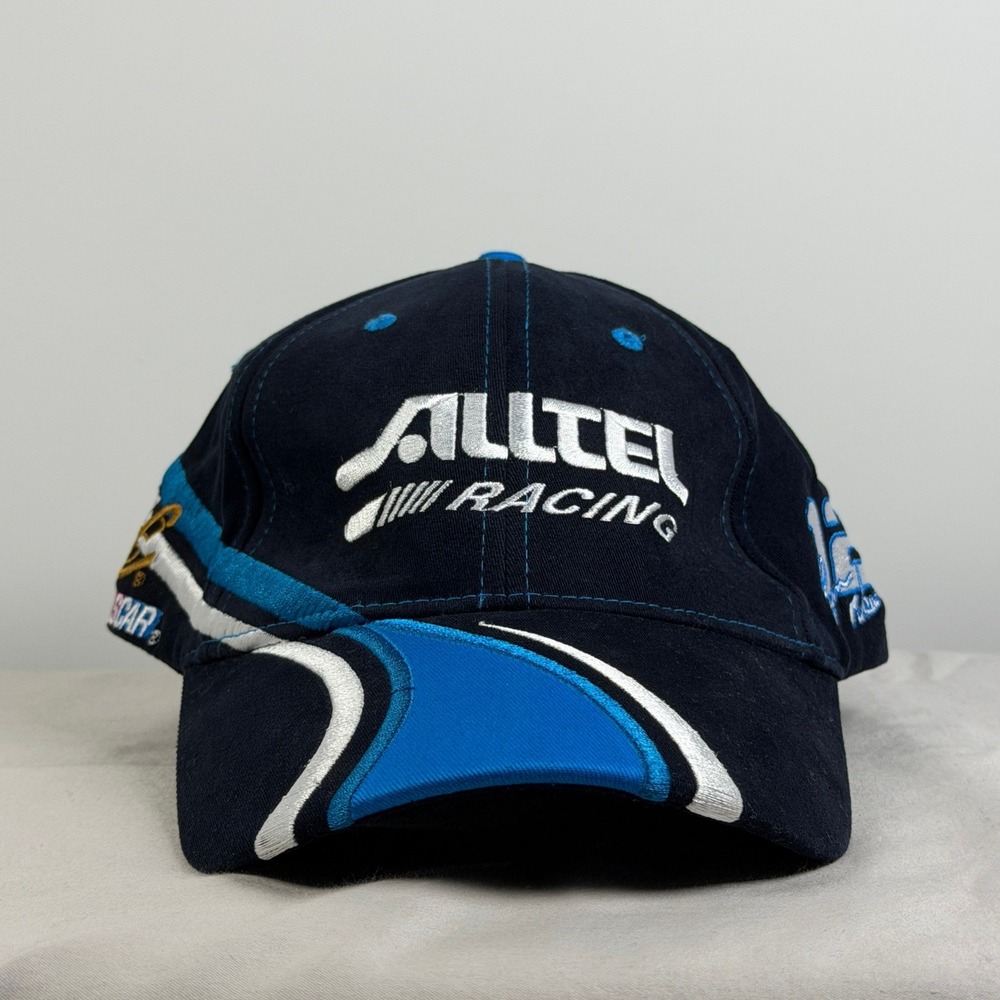 Chase Authentics Ryan Newman 12 Alltel Racing NASCAR Hat Navy Blue Nu-Fit Small